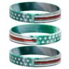 bracelet-militaire-us-army-vert-acier-inoxydable-869 KARINĖ APYRANKĖ - JAV KARIUOMENĖS ŽALIA (NERŪDIJANTIS PLIENAS)